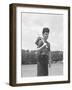 Boy Holding a Baseball Bat-Bettmann-Framed Photographic Print