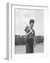 Boy Holding a Baseball Bat-Bettmann-Framed Photographic Print