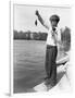 Boy Holding a Small Fish-Philip Gendreau-Framed Photographic Print