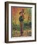 Boy Holding Logs, 1873-Winslow Homer-Framed Giclee Print