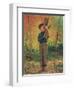 Boy Holding Logs, 1873-Winslow Homer-Framed Giclee Print