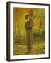 Boy Holding Logs, 1873-Winslow Homer-Framed Giclee Print