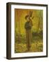 Boy Holding Logs, 1873-Winslow Homer-Framed Giclee Print