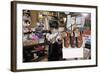 Boy Holding Shotgun in Sporting Goods Store-William P. Gottlieb-Framed Photographic Print