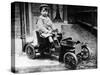 Boy in 1908 Mercedes 28/32 Hp Pedal Car, C1908-null-Stretched Canvas