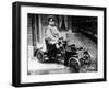 Boy in 1908 Mercedes 28/32 Hp Pedal Car, C1908-null-Framed Photographic Print