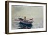 Boy in a Boat-Winslow Homer-Framed Giclee Print