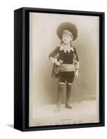 Boy in a Cavalier Costume (A Style-null-Framed Stretched Canvas