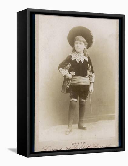 Boy in a Cavalier Costume (A Style-null-Framed Stretched Canvas