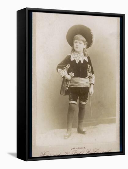 Boy in a Cavalier Costume (A Style-null-Framed Stretched Canvas