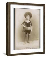 Boy in a Cavalier Costume (A Style-null-Framed Photographic Print