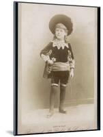 Boy in a Cavalier Costume (A Style-null-Mounted Photographic Print