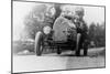 Boy in a Pedal Car-null-Mounted Photographic Print