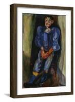 Boy in Blue, 1924-Chaim Soutine-Framed Giclee Print