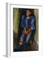 Boy in Blue, 1924-Chaim Soutine-Framed Giclee Print