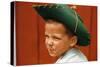 Boy in Cowboy Hat Making Funny Face-William P. Gottlieb-Stretched Canvas