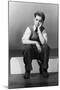 Boy in Dejected Pose-Philip Gendreau-Mounted Photographic Print