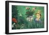 Boy in Flowers (Jacques Hosched), 1876-Edouard Manet-Framed Premium Giclee Print