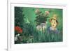 Boy in Flowers (Jacques Hosched), 1876-Edouard Manet-Framed Giclee Print