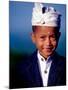Boy in Formal Dress at Hindu Temple Ceremony, Indonesia-Merrill Images-Mounted Photographic Print