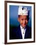 Boy in Formal Dress at Hindu Temple Ceremony, Indonesia-Merrill Images-Framed Photographic Print