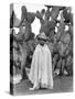 Boy in Front of a Cactus, State of Veracruz, Mexico, 1927-Tina Modotti-Stretched Canvas