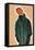 Boy in Green Coat, 1910-Egon Schiele-Framed Stretched Canvas