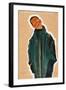 Boy in Green Coat, 1910-Egon Schiele-Framed Giclee Print