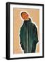 Boy in Green Coat, 1910-Egon Schiele-Framed Giclee Print