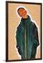 Boy in Green Coat, 1910-Egon Schiele-Framed Giclee Print