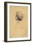 Boy in Profil Perdu-Gustav Klimt-Framed Giclee Print