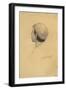 Boy in Profil Perdu-Gustav Klimt-Framed Giclee Print