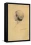 Boy in Profil Perdu-Gustav Klimt-Framed Stretched Canvas