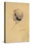 Boy in Profil Perdu-Gustav Klimt-Stretched Canvas