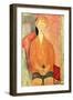 Boy in Shorts, C.1918-Amedeo Modigliani-Framed Giclee Print