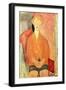 Boy in Shorts, C.1918-Amedeo Modigliani-Framed Giclee Print