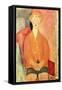 Boy in Shorts, C.1918-Amedeo Modigliani-Framed Stretched Canvas