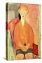 Boy in Shorts, C.1918-Amedeo Modigliani-Stretched Canvas