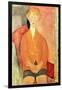 Boy in Shorts, C.1918-Amedeo Modigliani-Framed Giclee Print