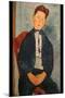 Boy in Striped Sweater-Amedeo Modigliani-Mounted Art Print