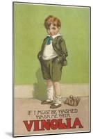 Boy in Vinola Soap Ad-null-Mounted Art Print