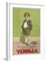 Boy in Vinola Soap Ad-null-Framed Art Print