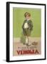 Boy in Vinola Soap Ad-null-Framed Art Print