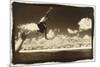 Boy Jumping off boat, Australia-Theo Westenberger-Mounted Premium Giclee Print