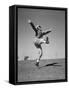 Boy Kicking a Football-Bettmann-Framed Stretched Canvas