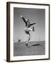 Boy Kicking a Football-Bettmann-Framed Photographic Print