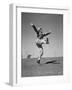 Boy Kicking a Football-Bettmann-Framed Photographic Print