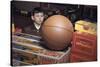 Boy Longing for Basketball-William P. Gottlieb-Stretched Canvas