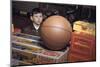 Boy Longing for Basketball-William P. Gottlieb-Mounted Photographic Print