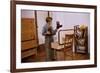 Boy Looking at Cowboy Boots-William P. Gottlieb-Framed Photographic Print